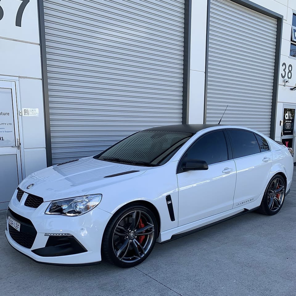 Performance sedan protected and detailed by LXT